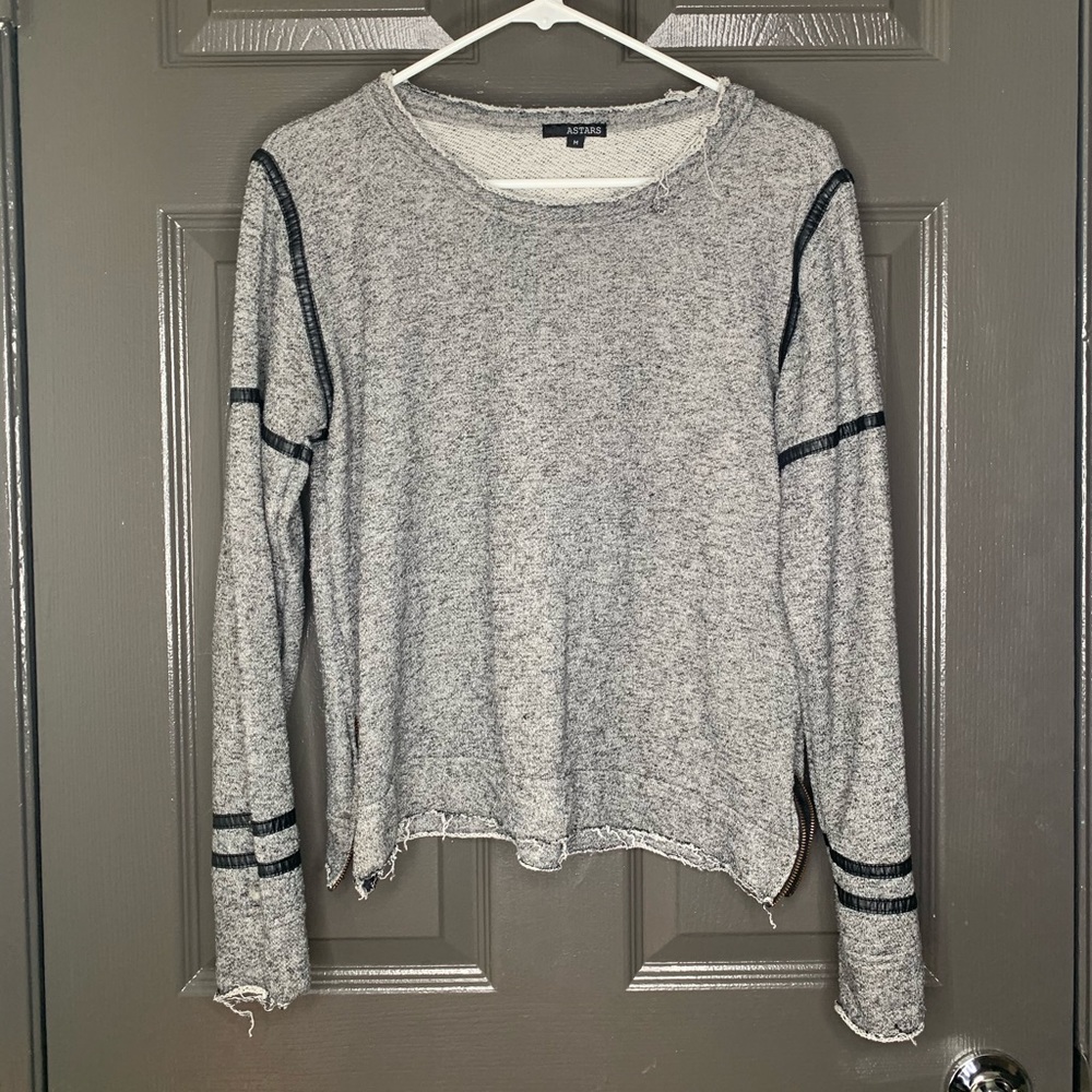 Alpine stars women’s distressed  sweatshirt